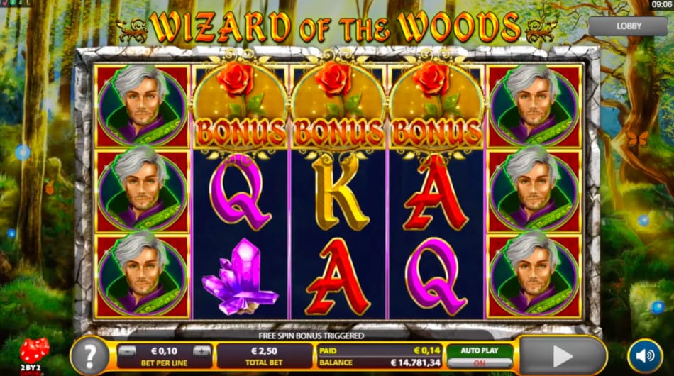 Wizard of the Woods Slots Online