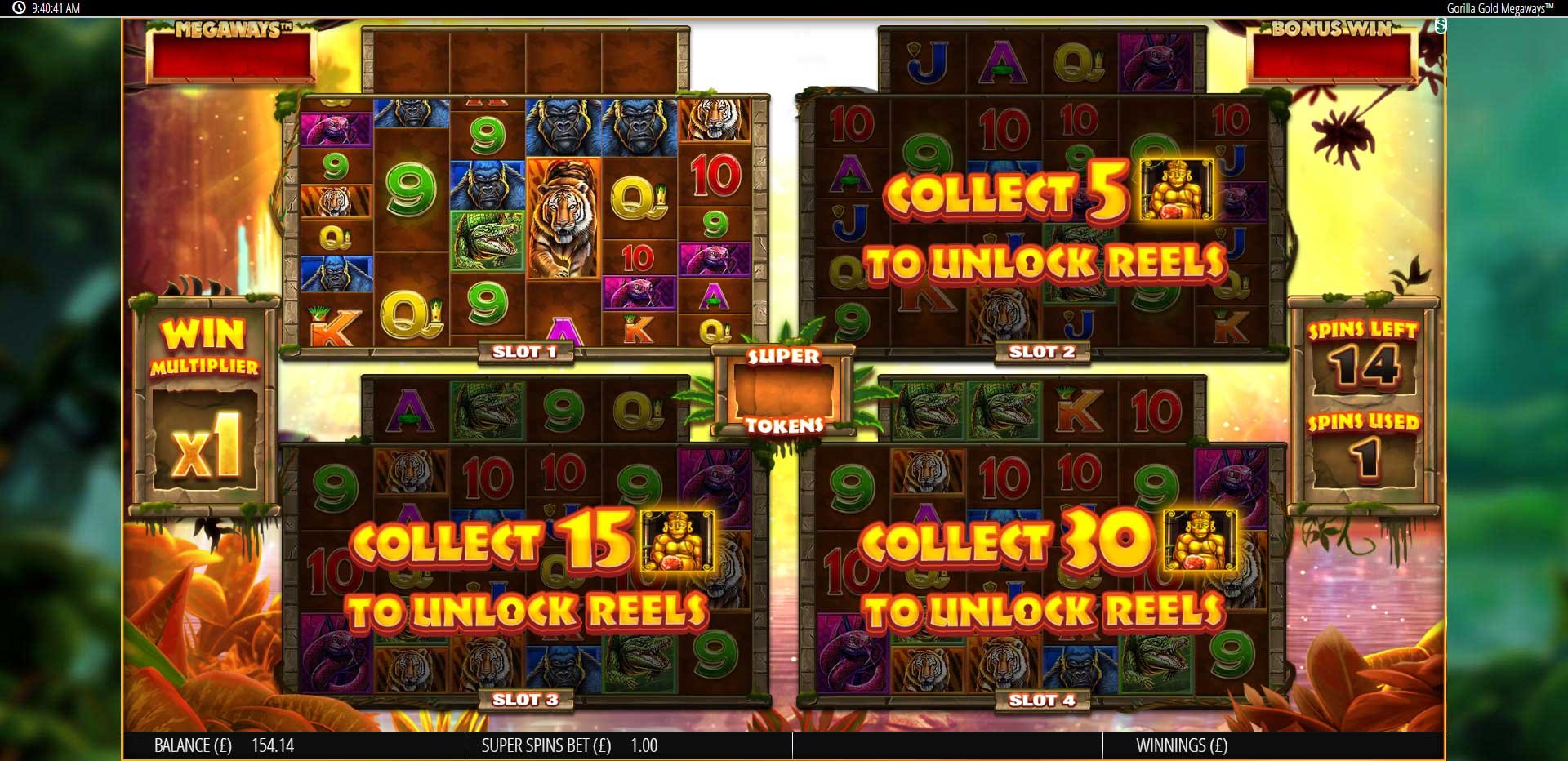 Gorilla Gold MegaWays Casino Game